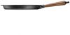 Skeppshult Grillpfanne Gusseisen 28 cm mit Walnussholzgriff - Schwarz - 25 bis 28 cm Bild 2