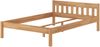 Erst-Holz Doppelbett Buchebett geölt Massivholz Jugendbett Futonbett 140x200 Bild 3