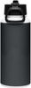 DECALVIBES Edelstahl Trinkflasche 1L mit Strohhalm Carbon Bild 2
