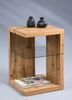 Beistelltisch >Wunstorf I< in Braun aus Glas - 40x60x40cm (BxHxT) Bild 4