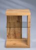 Beistelltisch >Wunstorf I< in Braun aus Glas - 40x60x40cm (BxHxT) Bild 2