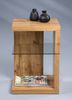 Beistelltisch >Wunstorf I< in Braun aus Glas - 40x60x40cm (BxHxT) Bild 3