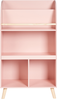 Bücherregal mit 3 Fächern LILOET Holzwerkstoff Pastellrosa Bild 4