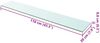 vidaXL Regalböden 2 Stk. Glas Transparent 110x20 cm 3051589 Bild 4