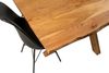 Esstisch Baumkante massiv Akazie natur 240 x 100 cm Spider-Gestell Holz natur PRAG 170251180 Bild 5