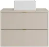 Vente-unique - ONDIL Bathroom furniture set Holz, Platte Beige - B 45 cm x H 60 cm x L 80 cm Bild 3