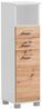 Schildmeyer Palermo Highboard 157643, Mattweiß/Artisan Eiche Dekor, 30,3 x 32,6 x 110,5 cm Bild 2