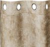 vidaXL Samtvorhänge mit Vorhängen 2 pcs Creme 175 x 140 cm Samt 4107664 Bild 5