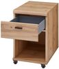 Rollcontainer Sonos, Holz, Holzwerkstoff, Kunststoff, Metall, Holzfarben, 44 x 67 x 58 cm Bild 3
