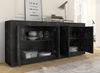 INOSIGN Sideboard Basic Breite 207 cm, Kommode 4 Türen, Anrichte, Metallgriff, moderne Rahmenoptik, viel Stauraum, Farbauswahl Bild 2