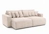Kaiser Möbel Schlafsofa, Cordstoff Poso, PIANO DOUBLE, Große Liegefläche, Tiefe Sitzfläche, Cordstoff mit markanter Struktur Bild 2