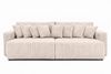 Kaiser Möbel Schlafsofa, Cordstoff Poso, PIANO DOUBLE, Große Liegefläche, Tiefe Sitzfläche, Cordstoff mit markanter Struktur Bild 3