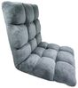HTI-Living Relaxsessel Bodensessel Grau klappbar mit Rückenlehne verstellbar (1 Stück), Loungesessel Bild 3