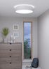 Eglo 900439 Deckenleuchte ROMAO-Z Textil, Kunststoff weiss LED 35W 2700-6500K H:15cm Ø57cm dimmbar mit Connect-Z Funktion Bild 5