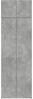 vidaXL Hochschrank Betongrau 70x42,5x225 cm Holzwerkstoff 3281332 Bild 4