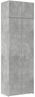 vidaXL Hochschrank Betongrau 70x42,5x225 cm Holzwerkstoff 3281332 Bild 2