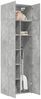 vidaXL Hochschrank Betongrau 70x42,5x225 cm Holzwerkstoff 3281332 Bild 3