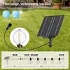 Quntis Lichterkette led lichterkette solar außen, 9/16M solarlichterkette outdoor IP44, Solarlampen Outdoor, SolarLichterkette mit Fernbedienung/Dimmbar/Timer Bild 2