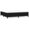 vidaXL Polsterbett, Stoff schwarz, 200x200 cm Bild 2