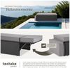 tectake Loungeset Rattan Lounge, (Set, 2-tlg), 2-Sitzer Bild 3