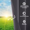 Blumtal Verdunkelungsvorhang Verdunkelungsvorhang 2er-Set Thermovorhang Wärme- & Kälteisolierend, OEKO TEX Zertifiziert mit Kräuselband Bild 3