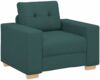 vidaXL Sofasessel Dunkelgrün 100x78x80 cm Stoff 4105063 Bild 2