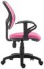 IDIMEX Drehstuhl COOL, Schreibtischstuhl Kinder ergonomisch höhenverstellbar Drehstuhl pink Bild 4
