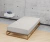 biberna Jersey-Elastic-Spannbetttuch 0077866, sturmgrau, 1x 120x200 cm - 130x220 cm Bild 3