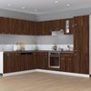 vidaXL Herdumbauschrank Lyon Braun Eichen-Optik 60x46x81,5 cm Holzwerkstoff 825836 Bild 3