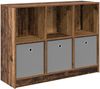 vidaXL Sideboard mit Schubladen Altholz 102 x 32 x 73,5 cm 8000522 Bild 2