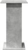 vidaXL Bartisch mit Ablagen, Holzwerkstoff, 60 x 60 x 102 cm, Betongrau Bild 5