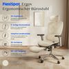 FLEXISPOT Bürostuhl ErgoX, Premium Ergonomischer Schreibtischstuhl (Rückenlehne 90°-135° verstellbar, 3D-Armlehnen, 3D-Kopfstütze, 5D-Rückenlehne), 130 kg Tragkraft, mit Fuß- und Lendenunterstützung,in knalligen Farben Bild 2