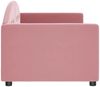vidaXL Tagesbett Rosa 80x200 cm Samt 354132 Bild 4