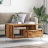 vidaXL Couchtisch Altholz-Optik 90x49x45 cm Holzwerkstoff 857452 Bild 3