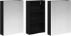 vidaXL Badezimmerschrank-Set 3 pcs 140 x 14,5 x 70 cm Holzwerkstoff 3403777 Bild 5