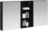 vidaXL Badezimmerschrank-Set 3 pcs 140 x 14,5 x 70 cm Holzwerkstoff 3403777 Bild 3