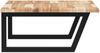 vidaXL Waschbeckenregal Wandmontage Stahl und Akazienholz 3302895 Bild 5
