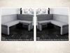 Eckbank Bank Küchenbank 168x128 cm BLAKE R Kunstleder Madryt Dunkelbraun Bild 2