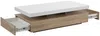 Vente-unique - Couchtisch mit 2 Schubladen - MDF - Holzfarben hell & Weiß - FELIX Bild 5