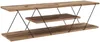 Vente-unique - DELORY TV unit MetallHolz, Platte Beige - B 30 cm x H 33 cm x L 120 cm Bild 3