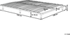 Lattenrost 140x200 cm freistehend BASIC Bild 2