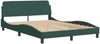 vidaXL Bett mit Matratze "Dover" Dunkelgrün 120x200 cm Samt 3208374 Bild 4