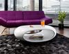 SalesFever Couchtisch 100x70x32 cm Fiberglas weiß oder grau lieferbar Bild 4