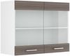 Küchenfront R-Line Edelgrau 79.2 x 59 cm Möbelfront für den Hängeglasschrank Vicco Bild 5