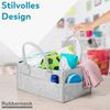 RUBBERNECK Premium Filz Wickeltasche L dunkelgrau Tasche Baby Uni Organizer Bild 3