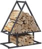 vidaXL Brennholzregal Anthrazit 50x25x60 cm Kaltgewalzter Stahl 864313 Bild 4