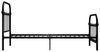 Bettgestell Schwarz Metall 100 × 200 cm [284499] Bild 4