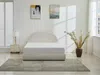 Vente-unique - LIRIMO Bett Stoff Beige - B 204 cm x H 111 cm x L 155 cm Bild 3