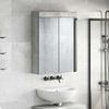 vidaXL Badezimmerspiegelschrank TULUM Beton Grau 60 x 16,5 x 78 cm 880364 Bild 4
