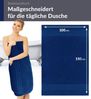 Lashuma Badetuch - XXL Handtuch London, Frottee (1-St), großes Badehandtuch - Duschtuch 100x150 cm für Damen & Herren Bild 2
